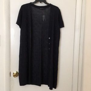 LONG NAVY BLUE SWEATER